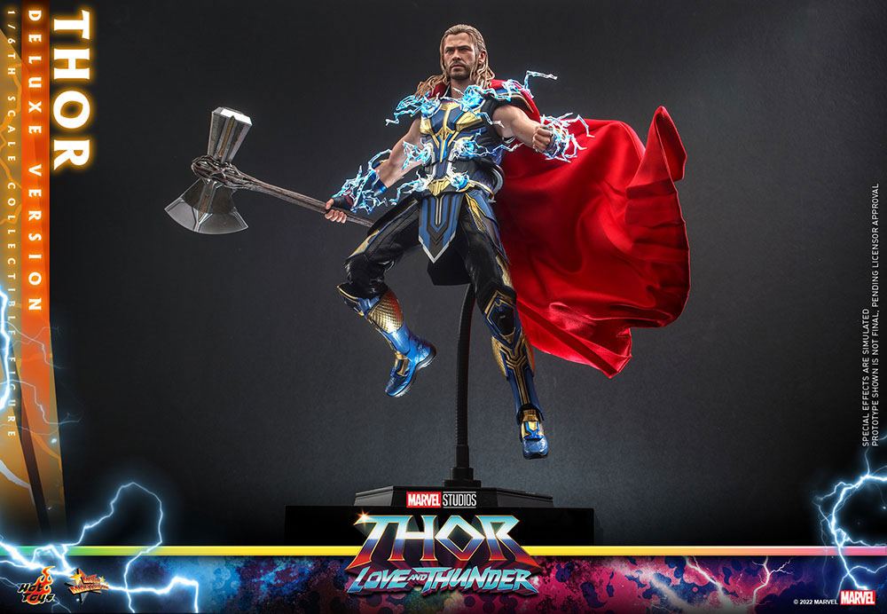 Thor: Love and Thunder Masterpiece Action Figure 1/6 Thor (Deluxe Version) 32 cm - Damaged packaging