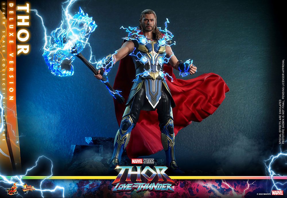 Thor: Love and Thunder Masterpiece Action Figure 1/6 Thor (Deluxe Version) 32 cm - Damaged packaging