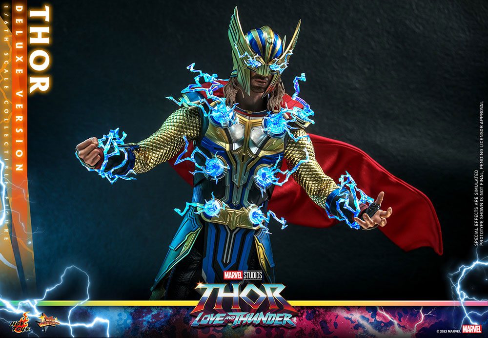 Thor: Love and Thunder Masterpiece Action Figure 1/6 Thor (Deluxe Version) 32 cm - Damaged packaging