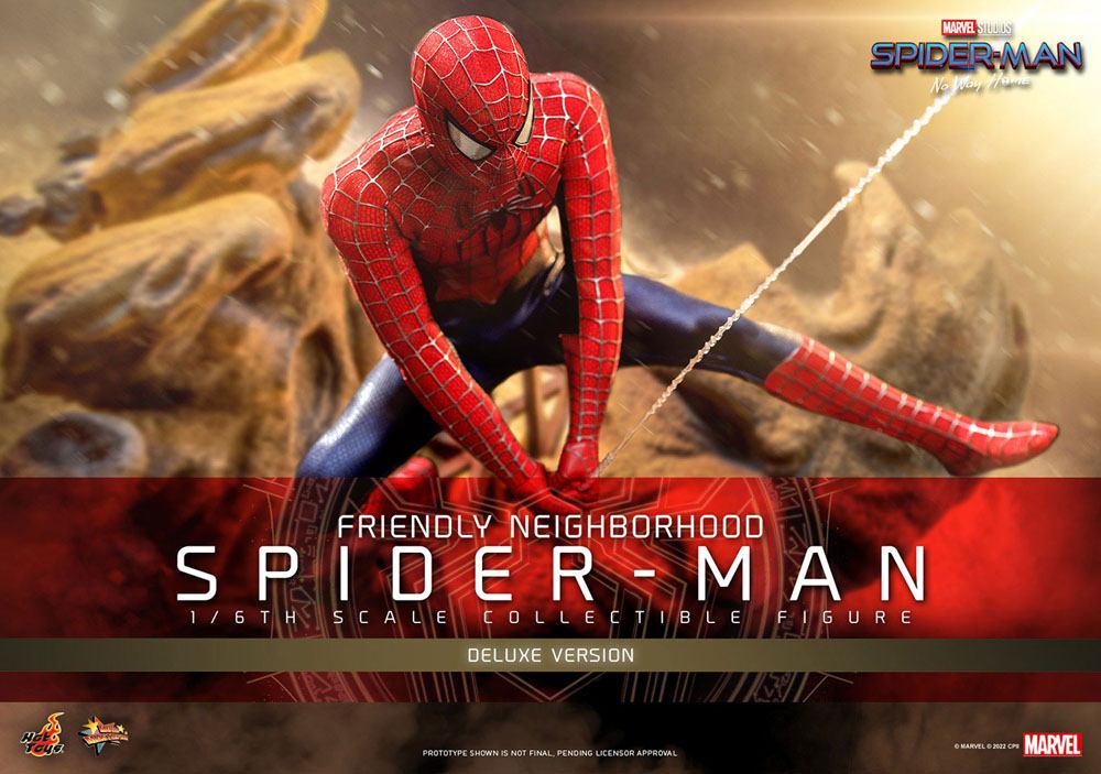 Spider-Man: No Way Home Movie Masterpiece Action Figure 1/6 Friendly Neighborhood Spider-Man (Deluxe Version) 30 cm