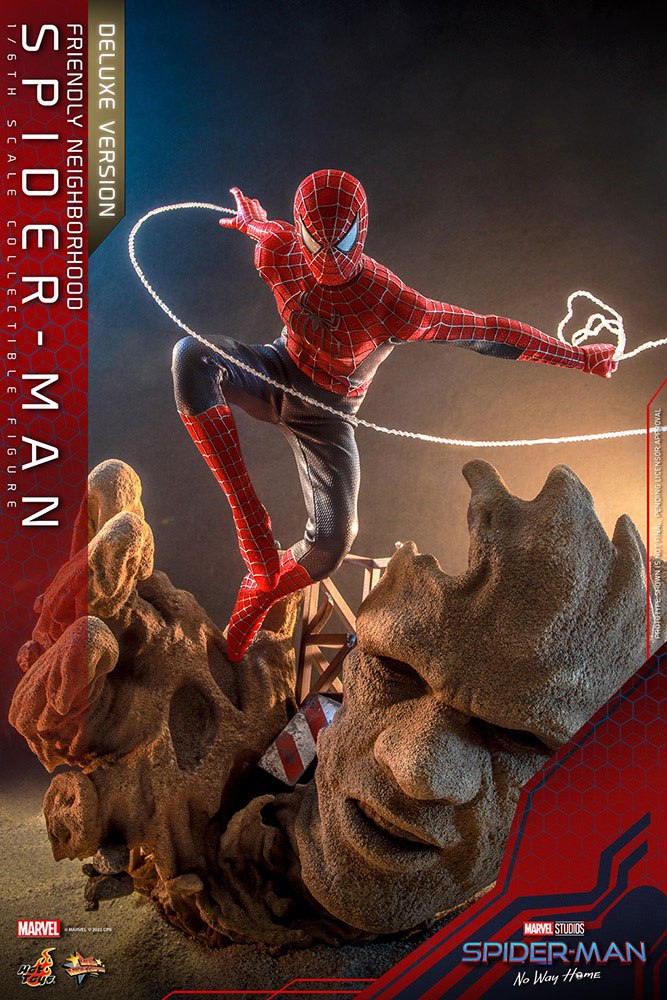 Spider-Man: No Way Home Movie Masterpiece Action Figure 1/6 Friendly Neighborhood Spider-Man (Deluxe Version) 30 cm