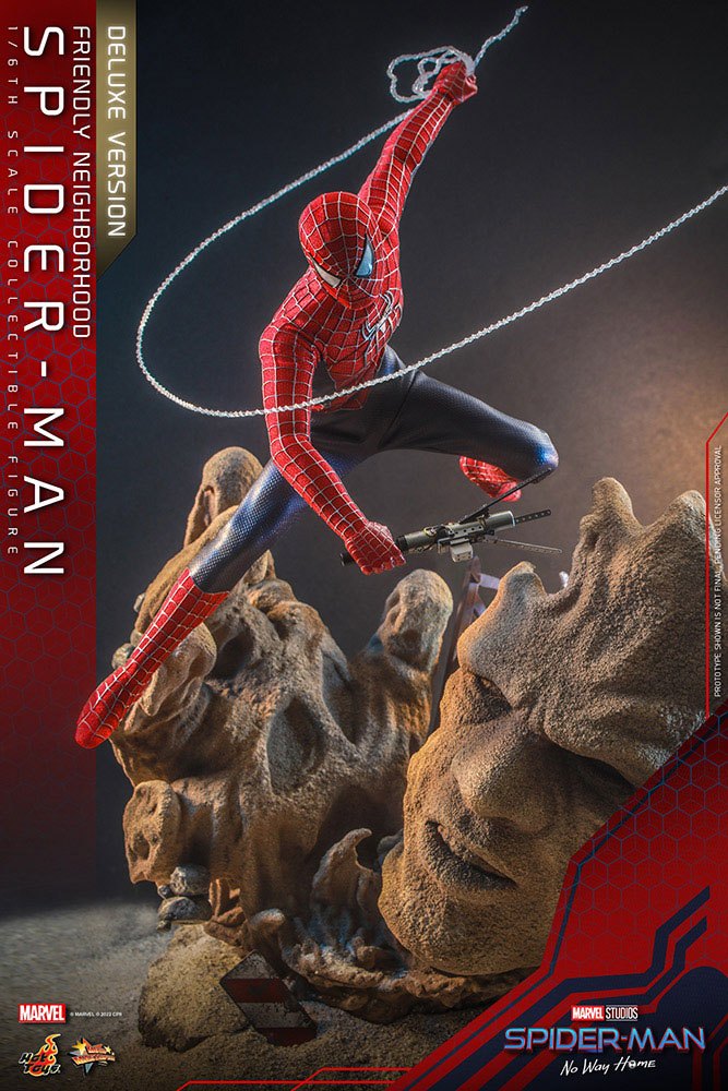 Spider-Man: No Way Home Movie Masterpiece Action Figure 1/6 Friendly Neighborhood Spider-Man (Deluxe Version) 30 cm