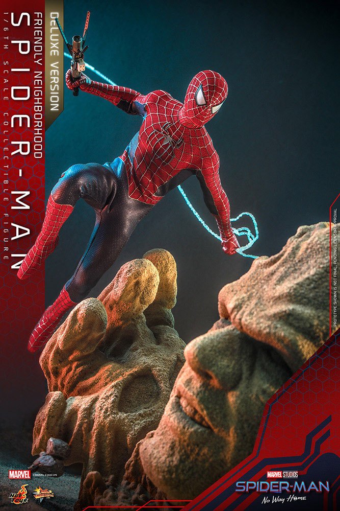 Spider-Man: No Way Home Movie Masterpiece Action Figure 1/6 Friendly Neighborhood Spider-Man (Deluxe Version) 30 cm