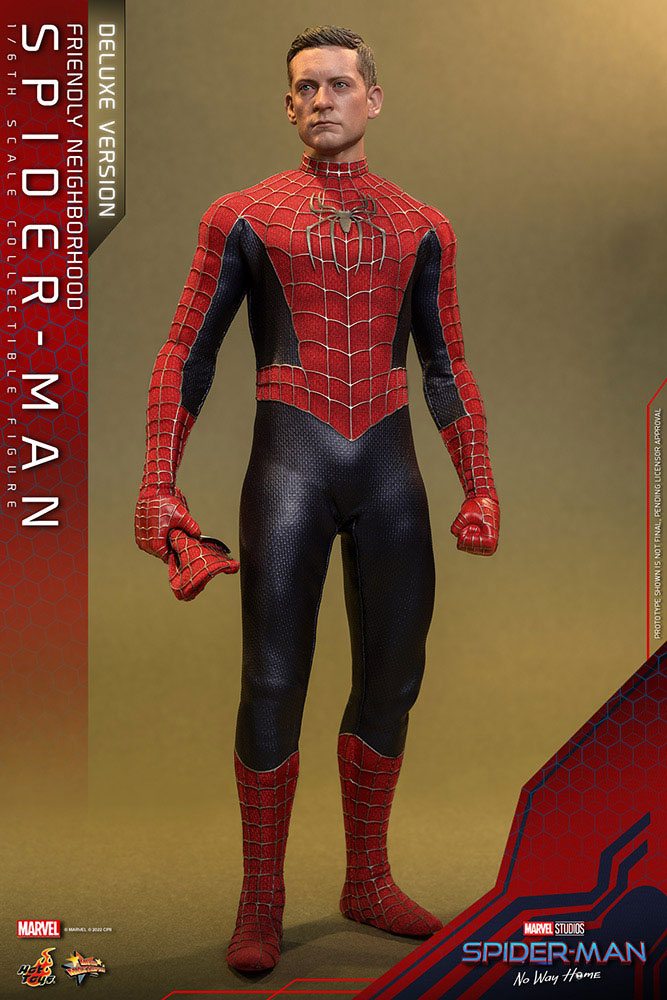 Spider-Man: No Way Home Movie Masterpiece Action Figure 1/6 Friendly Neighborhood Spider-Man (Deluxe Version) 30 cm