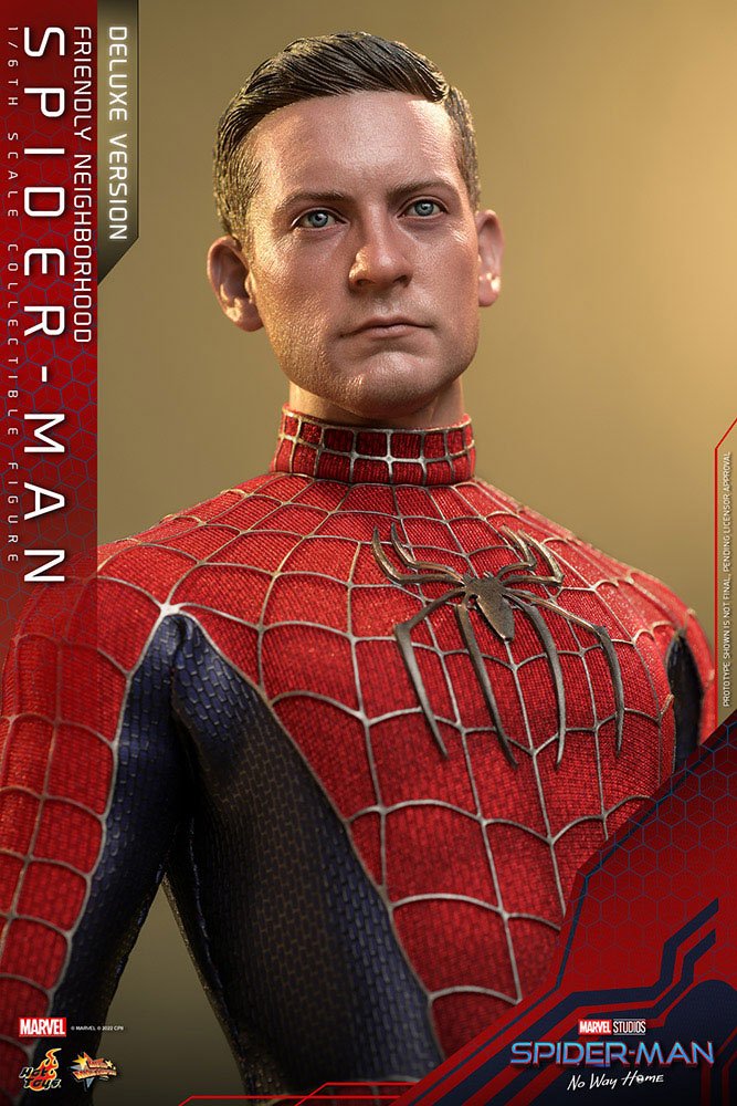 Spider-Man: No Way Home Movie Masterpiece Action Figure 1/6 Friendly Neighborhood Spider-Man (Deluxe Version) 30 cm