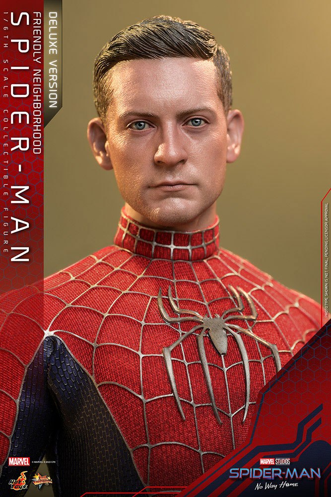 Spider-Man: No Way Home Movie Masterpiece Action Figure 1/6 Friendly Neighborhood Spider-Man (Deluxe Version) 30 cm