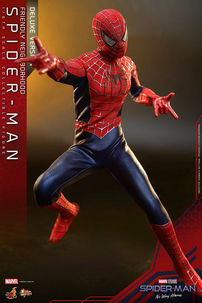 Spider-Man: No Way Home Movie Masterpiece Action Figure 1/6 Friendly Neighborhood Spider-Man (Deluxe Version) 30 cm