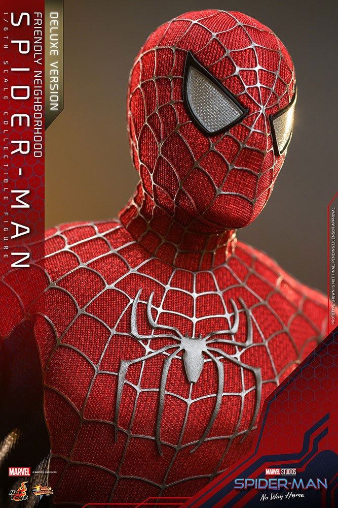 Spider-Man: No Way Home Movie Masterpiece Action Figure 1/6 Friendly Neighborhood Spider-Man (Deluxe Version) 30 cm