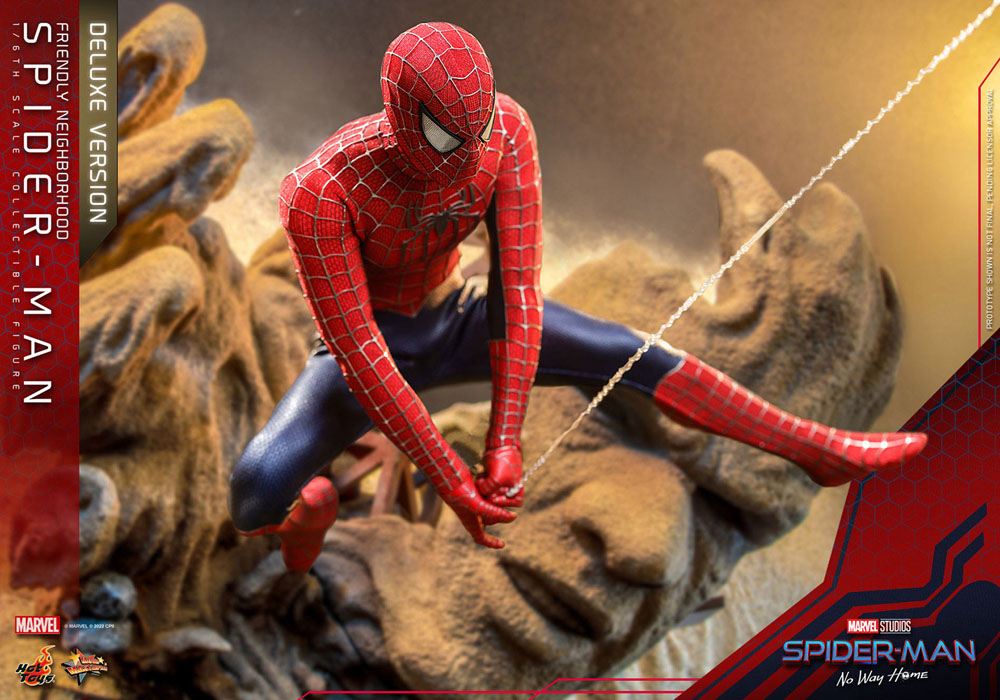 Spider-Man: No Way Home Movie Masterpiece Action Figure 1/6 Friendly Neighborhood Spider-Man (Deluxe Version) 30 cm