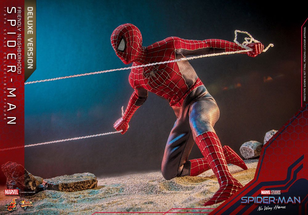 Spider-Man: No Way Home Movie Masterpiece Action Figure 1/6 Friendly Neighborhood Spider-Man (Deluxe Version) 30 cm