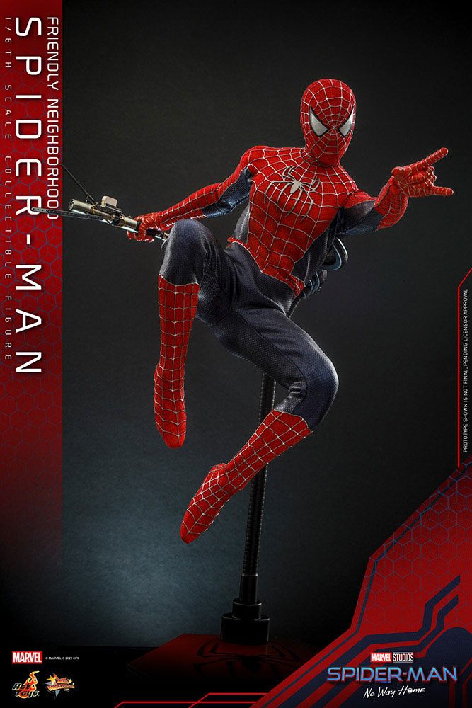 Spider-Man: No Way Home Movie Masterpiece Action Figure 1/6 Friendly Neighborhood Spider-Man 30 cm