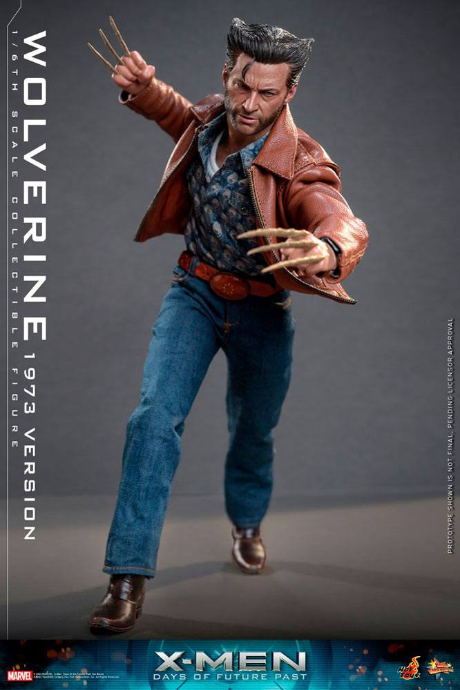 X-Men Days of Future Past Movie Masterpiece Action Figure 1/6 Wolverine (1973 Version) 30 cm