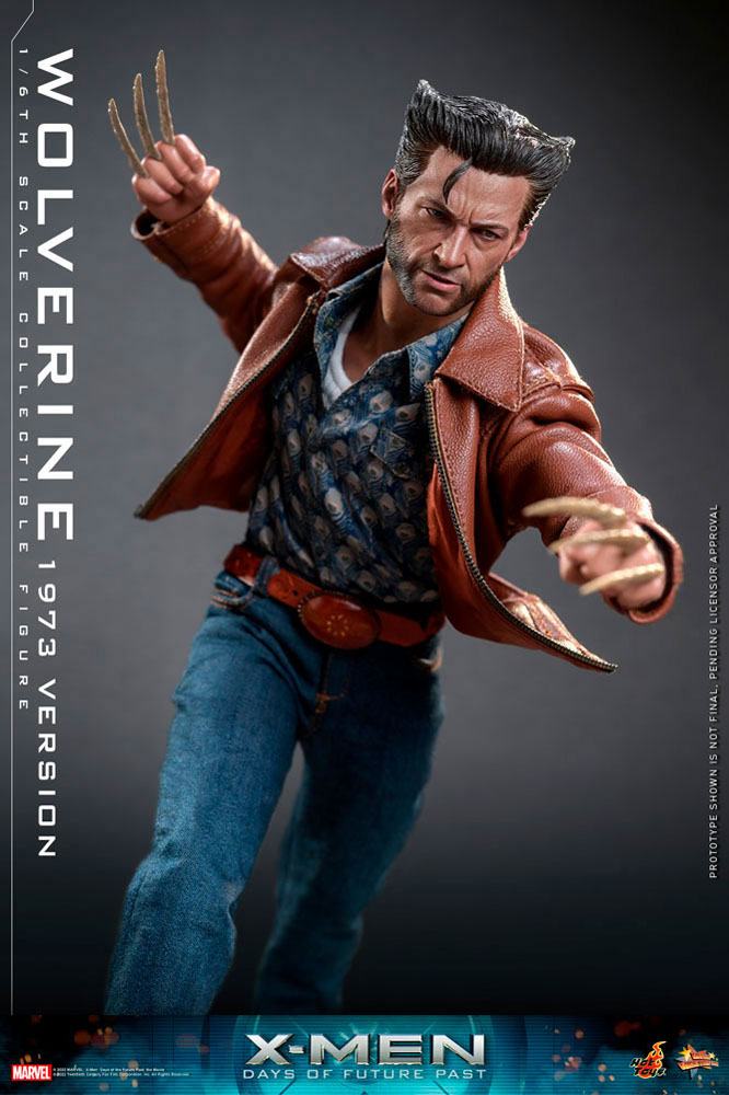 X-Men Days of Future Past Movie Masterpiece Action Figure 1/6 Wolverine (1973 Version) 30 cm