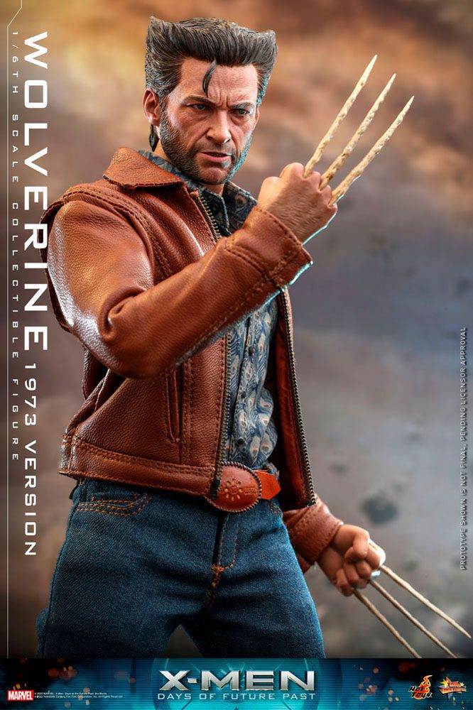 X-Men Days of Future Past Movie Masterpiece Action Figure 1/6 Wolverine (1973 Version) 30 cm