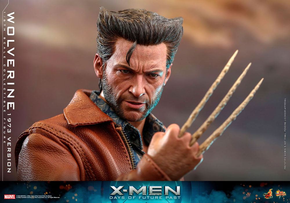 X-Men Days of Future Past Movie Masterpiece Action Figure 1/6 Wolverine (1973 Version) 30 cm