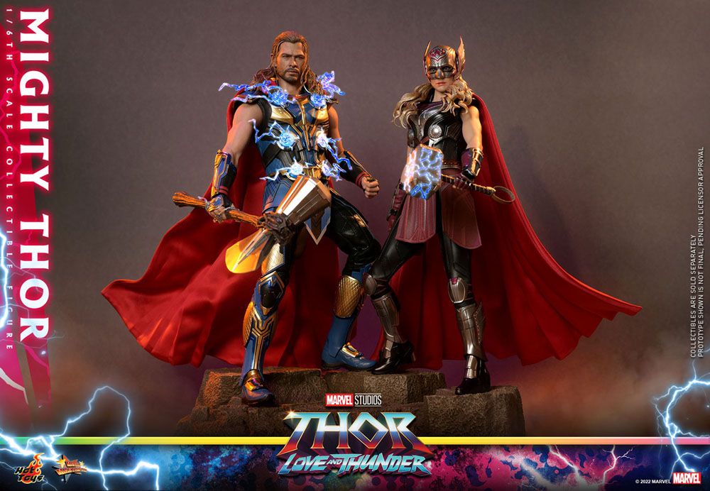 Thor: Love and Thunder Masterpiece Action Figure 1/6 Mighty Thor 29 cm