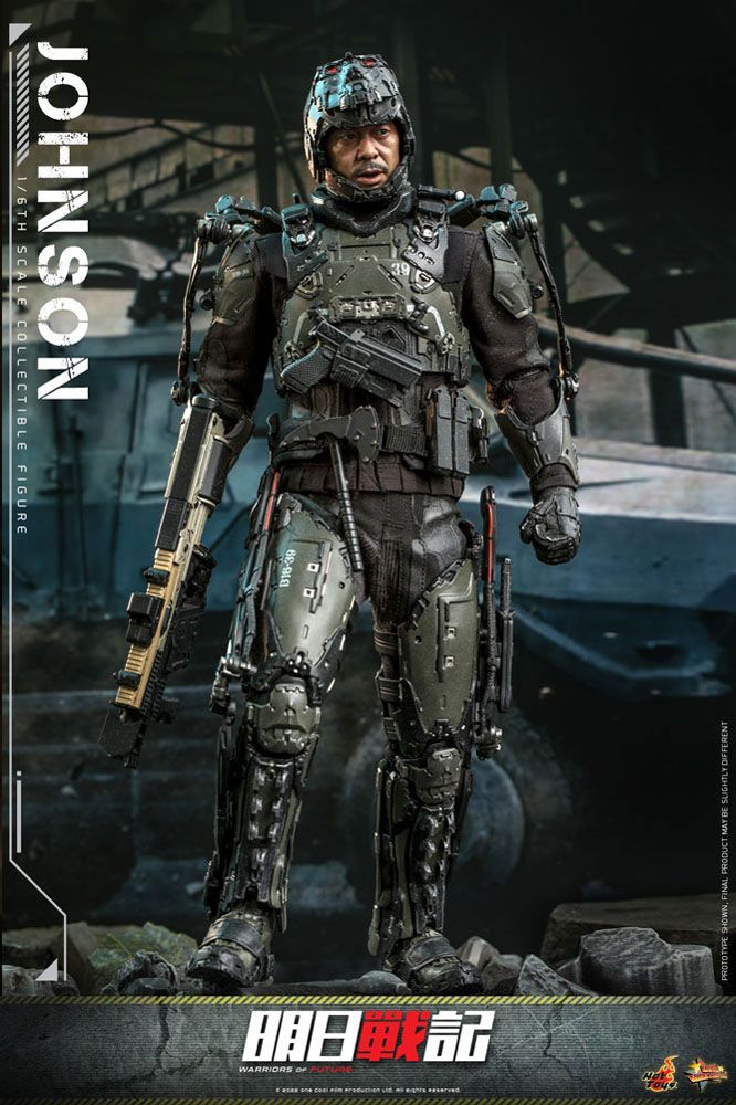 Warriors of Future Movie Masterpiece Action Figure 1/6 Johnson 30 cm