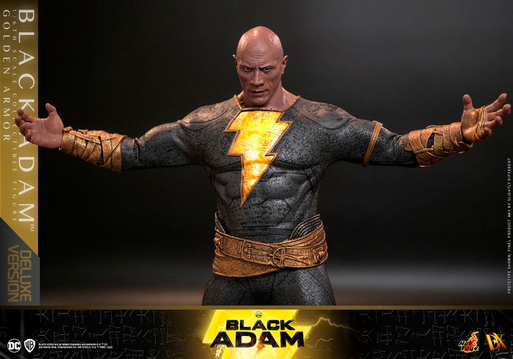 Black Adam DX Action Figure 1/6 Black Adam (Golden Armor) Deluxe Version 33 cm