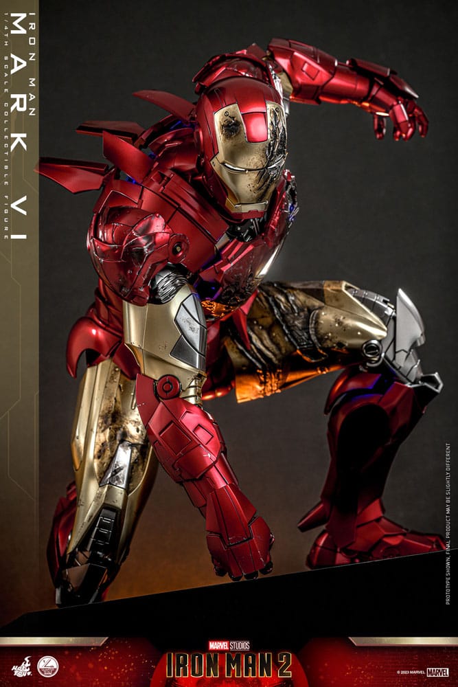 Iron Man 2 Action Figure 1/4 Iron Man Mark VI 48 cm