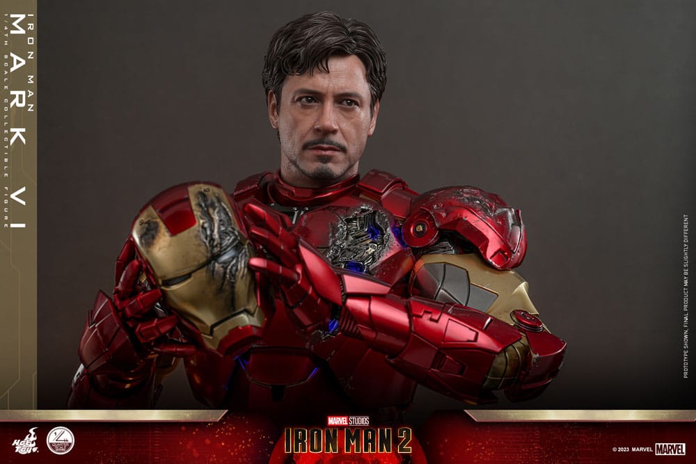 Iron Man 2 Action Figure 1/4 Iron Man Mark VI 48 cm