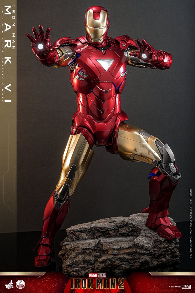 Iron Man 2 Action Figure 1/4 Iron Man Mark VI 48 cm