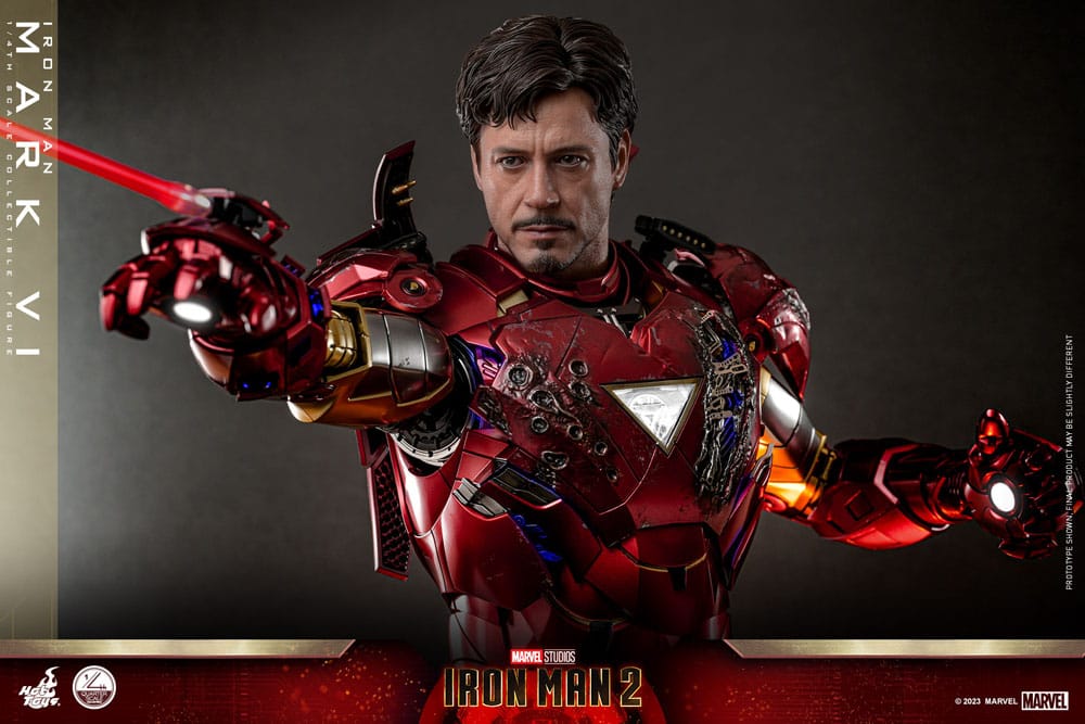 Iron Man 2 Action Figure 1/4 Iron Man Mark VI 48 cm