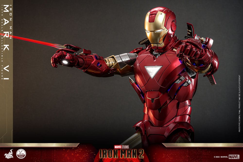 Iron Man 2 Action Figure 1/4 Iron Man Mark VI 48 cm