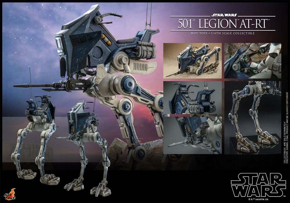 Star Wars The Clone Wars Action Figure 1/6 501st Legion AT-RT 64 cm