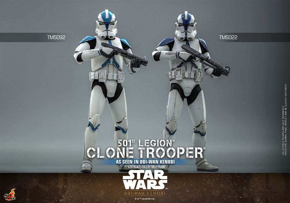 Star Wars: Obi-Wan Kenobi Action Figure 1/6 501st Legion Clone Trooper 30 cm - Damaged packaging