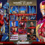 Marvel's The Avengers Movie Masterpiece Diecast Action Figure 1/6 Iron Man Mark VI (2.0) with Suit-Up Gantry 32 cm