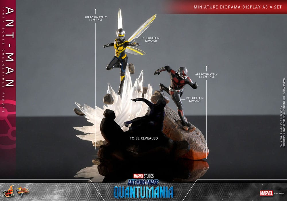 Ant-Man & The Wasp: Quantumania Movie Masterpiece Action Figure 1/6 Ant-Man 30 cm