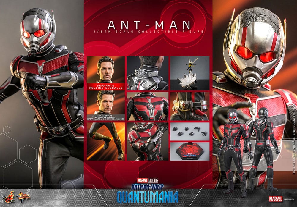 Ant-Man & The Wasp: Quantumania Movie Masterpiece Action Figure 1/6 Ant-Man 30 cm