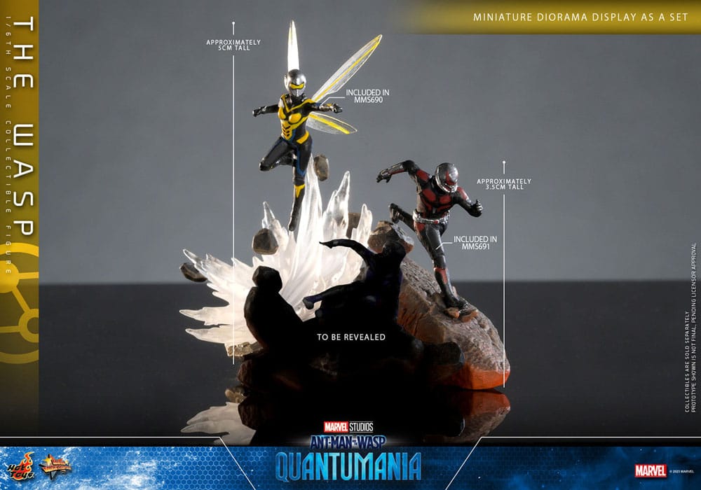 Ant-Man & The Wasp: Quantumania Movie Masterpiece Action Figure 1/6 The Wasp 29 cm