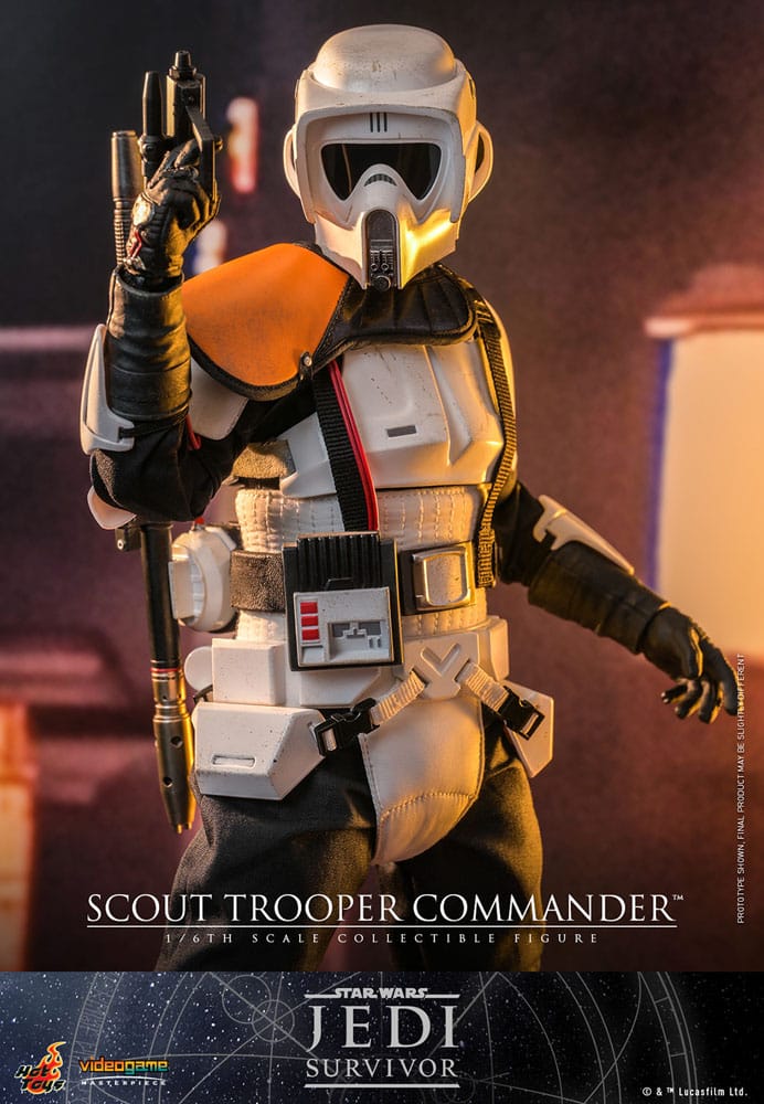 Star Wars: Jedi Survivor Videogame Masterpiece Action Figure 1/6 Scout Trooper Commander 30 cm