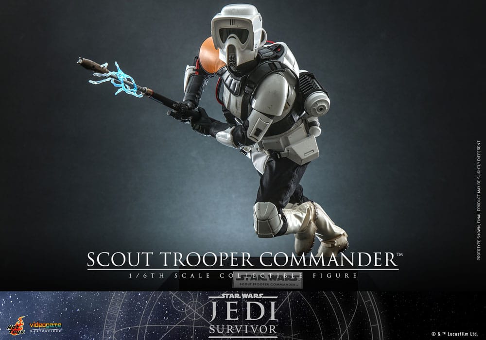 Star Wars: Jedi Survivor Videogame Masterpiece Action Figure 1/6 Scout Trooper Commander 30 cm