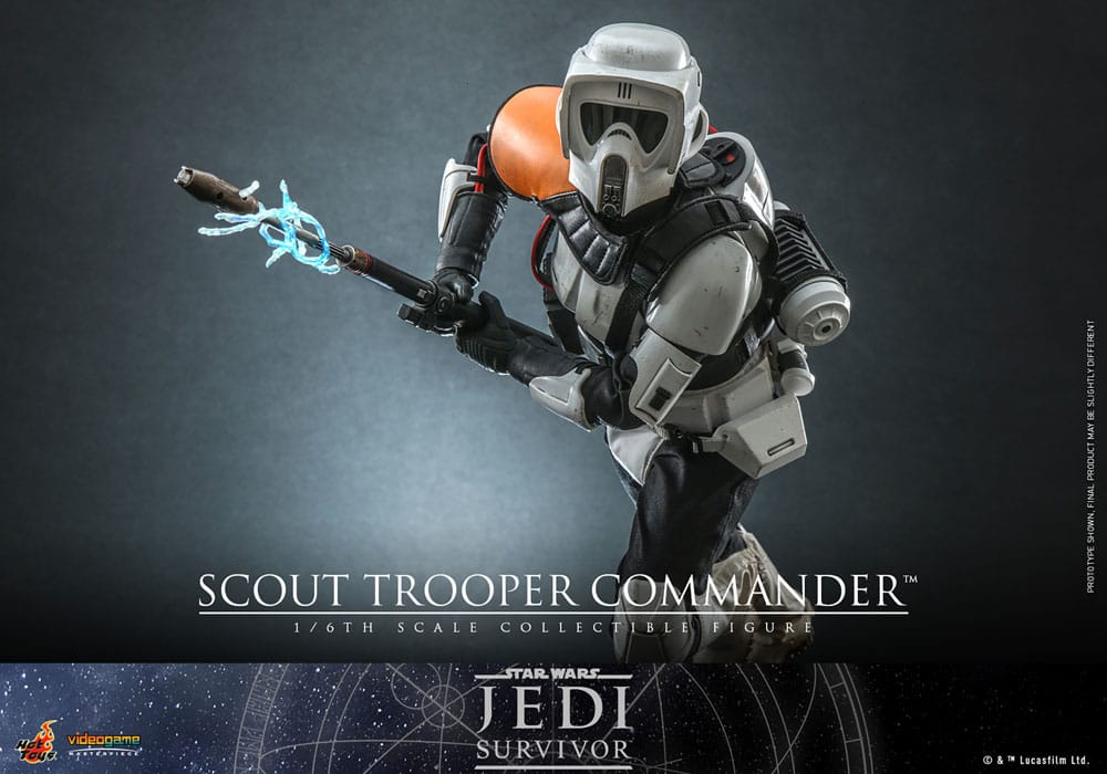 Star Wars: Jedi Survivor Videogame Masterpiece Action Figure 1/6 Scout Trooper Commander 30 cm