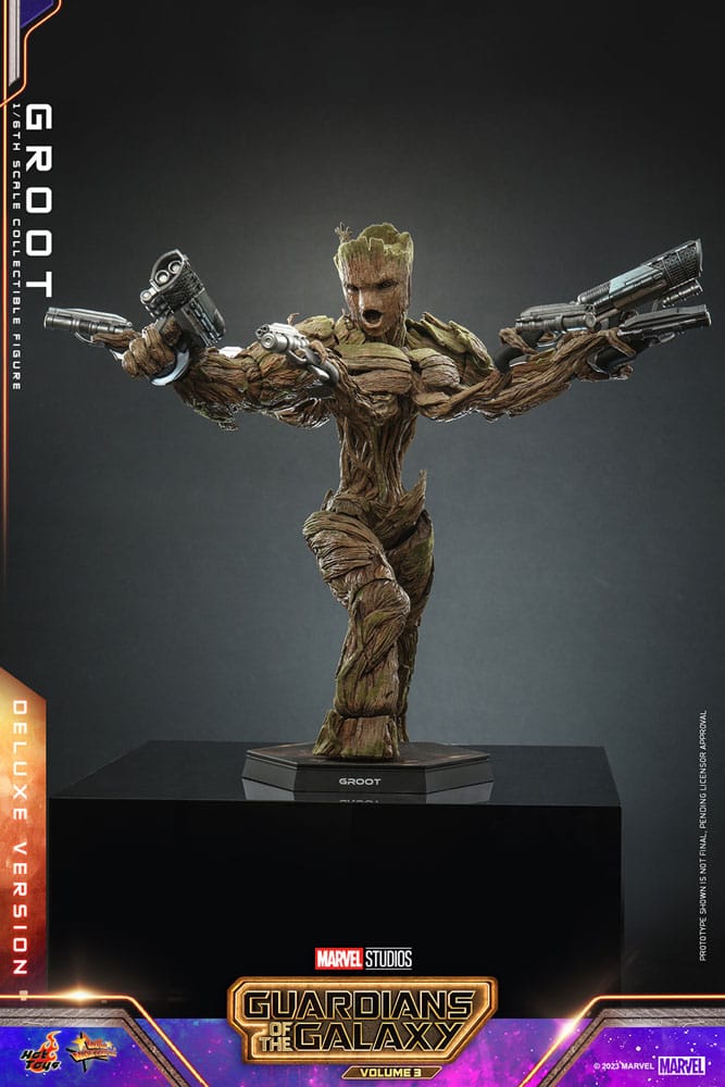 Guardians of the Galaxy Vol. 3 Movie Masterpiece Action Figure 1/6 Groot (Deluxe Version) 32 cm