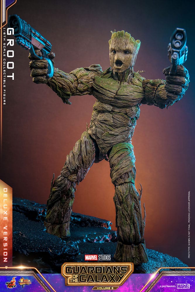 Guardians of the Galaxy Vol. 3 Movie Masterpiece Action Figure 1/6 Groot (Deluxe Version) 32 cm