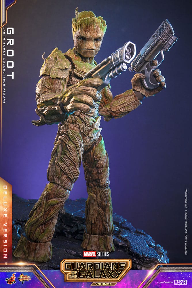 Guardians of the Galaxy Vol. 3 Movie Masterpiece Action Figure 1/6 Groot (Deluxe Version) 32 cm