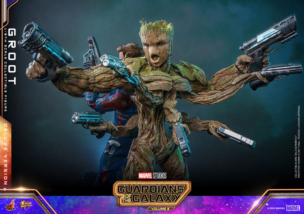 Guardians of the Galaxy Vol. 3 Movie Masterpiece Action Figure 1/6 Groot (Deluxe Version) 32 cm