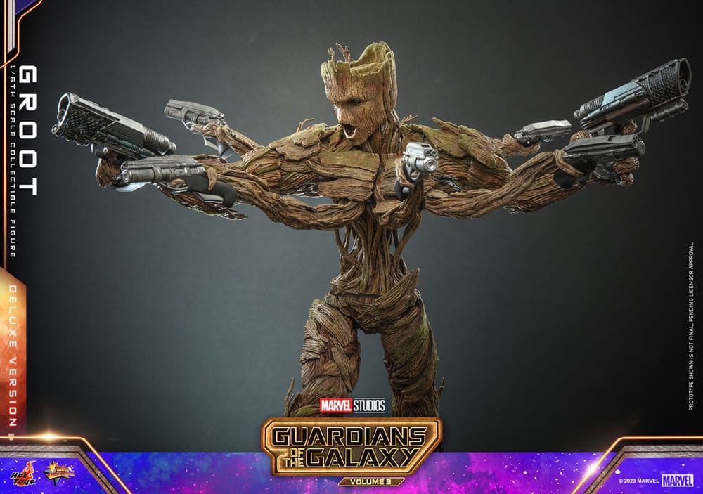 Guardians of the Galaxy Vol. 3 Movie Masterpiece Action Figure 1/6 Groot (Deluxe Version) 32 cm