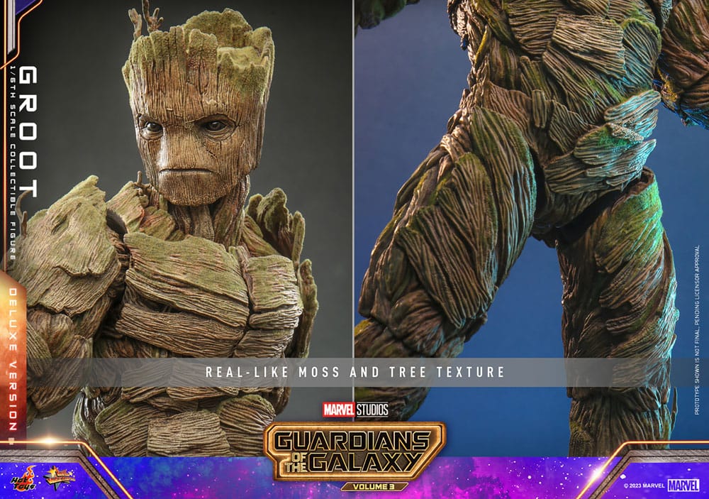 Guardians of the Galaxy Vol. 3 Movie Masterpiece Action Figure 1/6 Groot (Deluxe Version) 32 cm