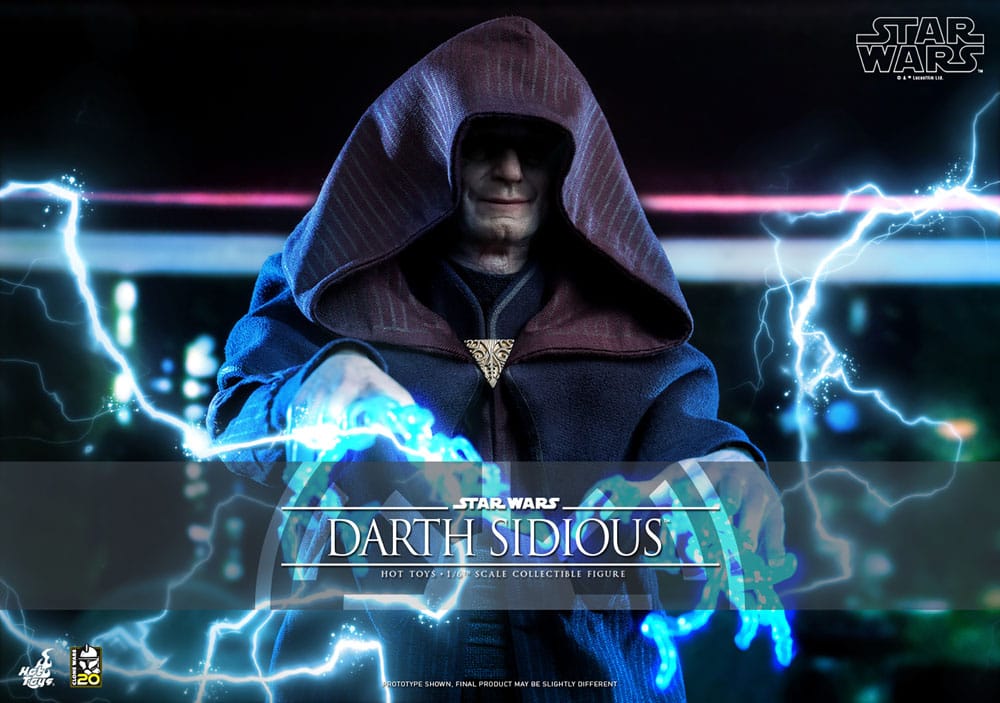 Star Wars: The Clone Wars Action Figure 1/6 Darth Sidious 29 cm