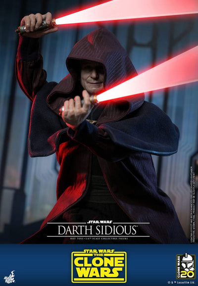 Star Wars: The Clone Wars Action Figure 1/6 Darth Sidious 29 cm - Damaged packaging