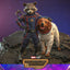 Guardians of the Galaxy Vol. 3 Movie Masterpiece Action Figuren 1/6 Rocket & Cosmo 16 cm