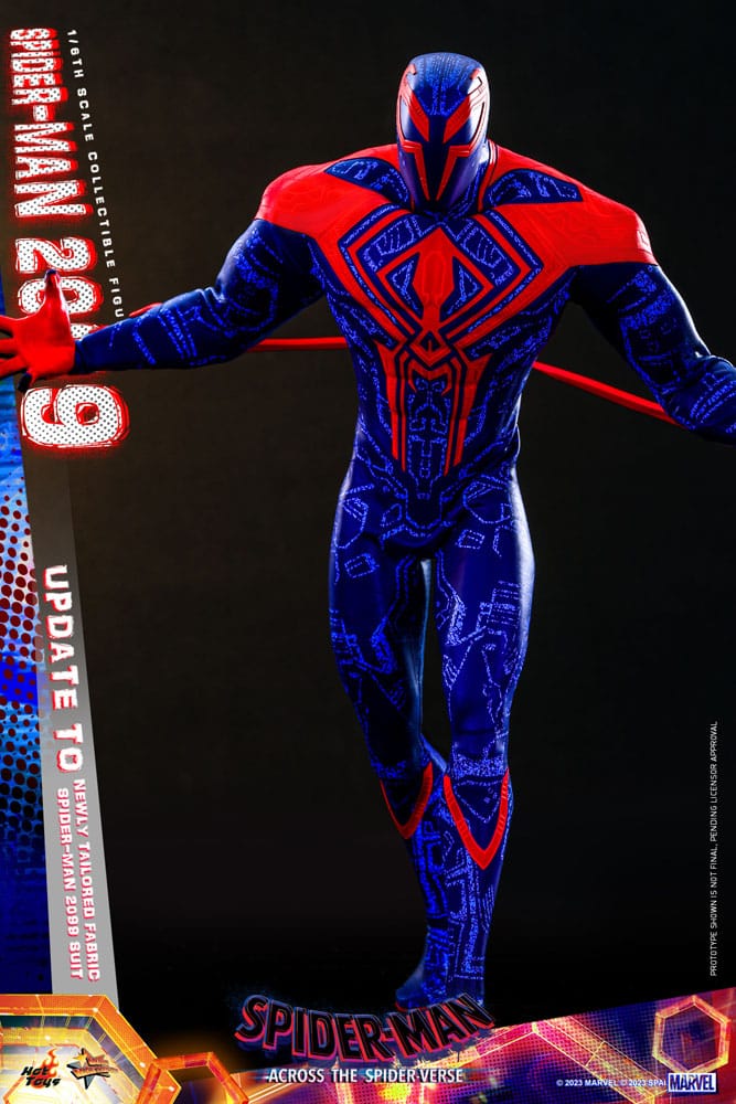 Spider-Man: Across the Spider-Verse Movie Masterpiece Action Figure 1/6 Spider-Man 2099 33 cm