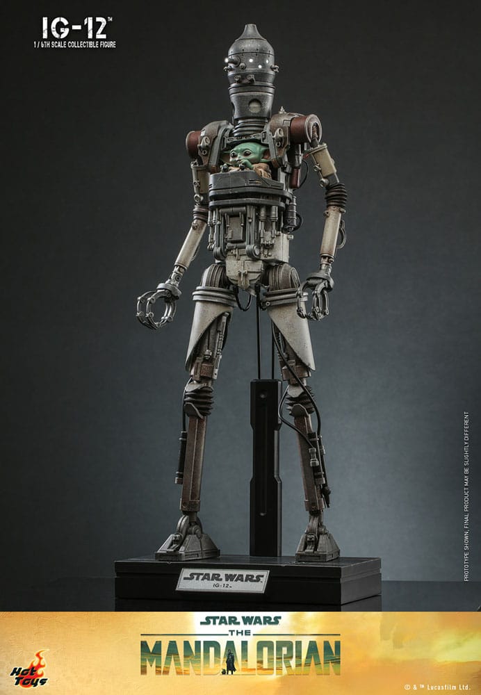 Star Wars: The Mandalorian Action Figure 1/6 IG-12 36 cm