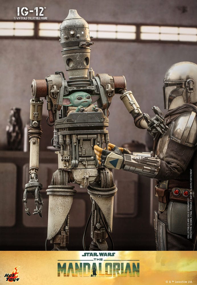 Star Wars: The Mandalorian Action Figure 1/6 IG-12 36 cm