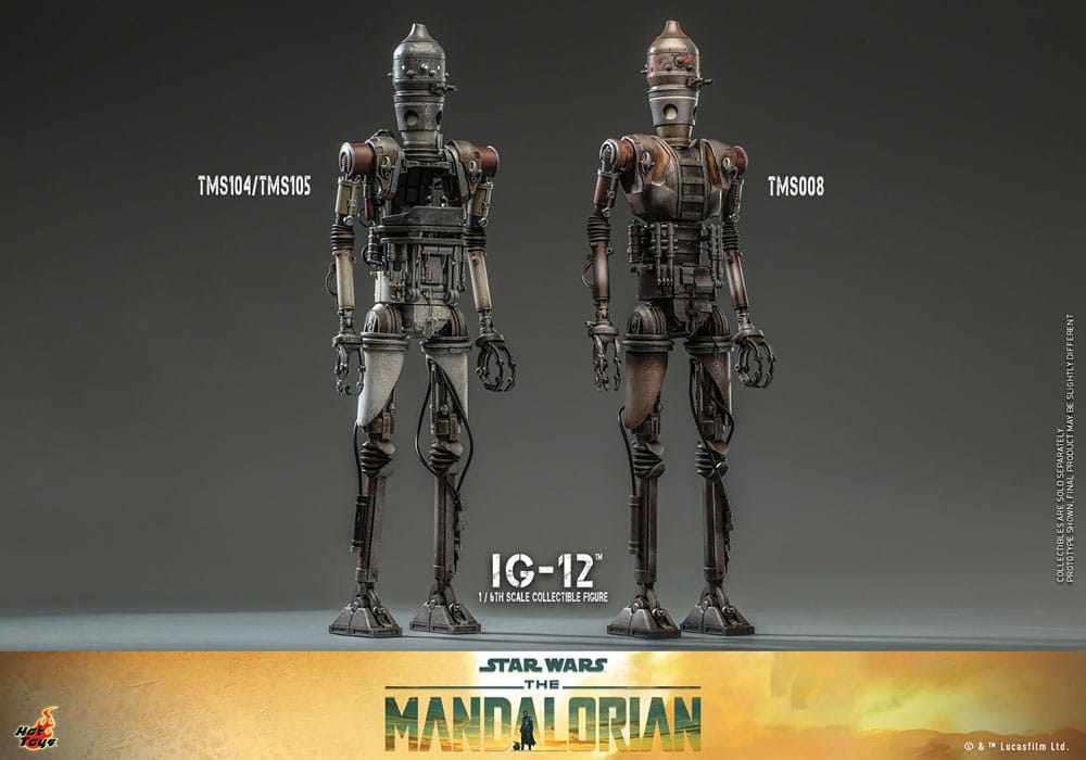 Star Wars: The Mandalorian Action Figure 1/6 IG-12 36 cm