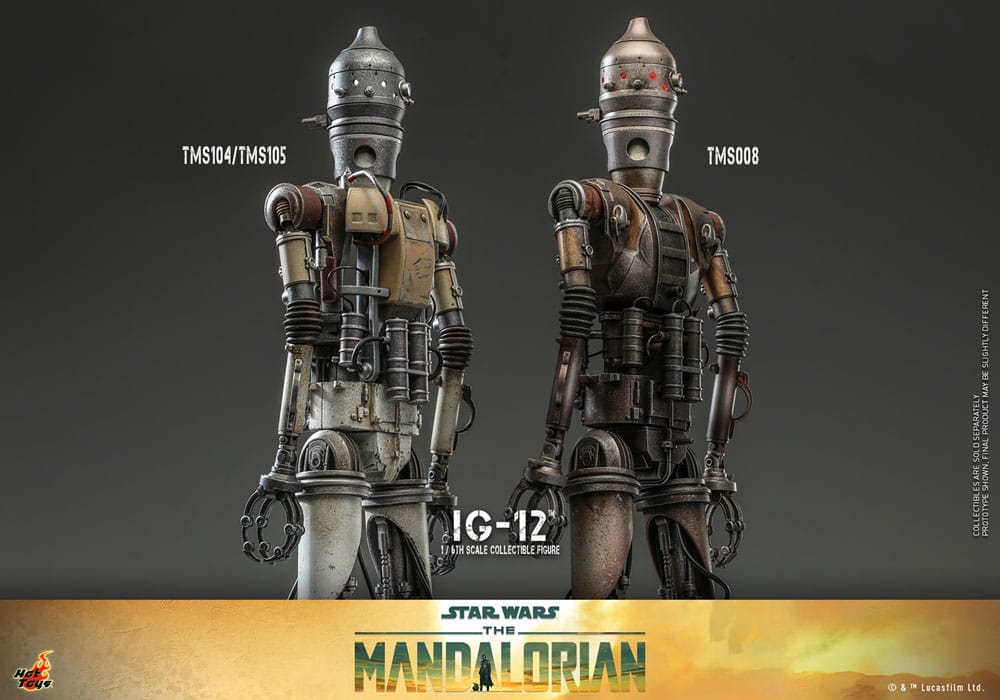 Star Wars: The Mandalorian Action Figure 1/6 IG-12 36 cm